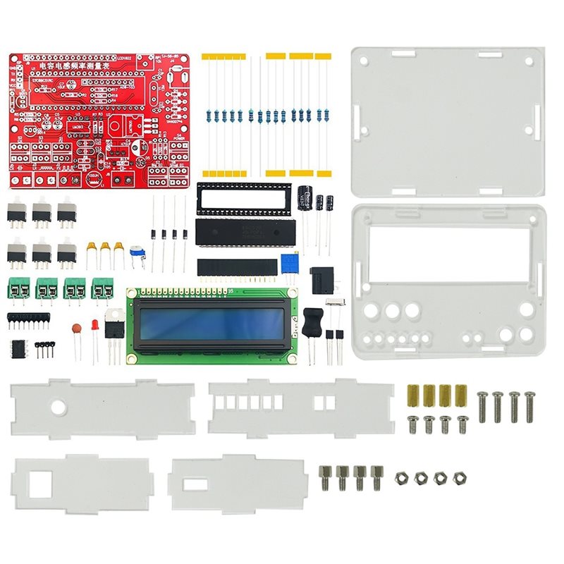 Woodworking For Engineers - EYFL-DIY Elektronisches Lötübungsboard-51 MCU Kapazitäts-Induktivitätsmesser Frequenztester-Kit