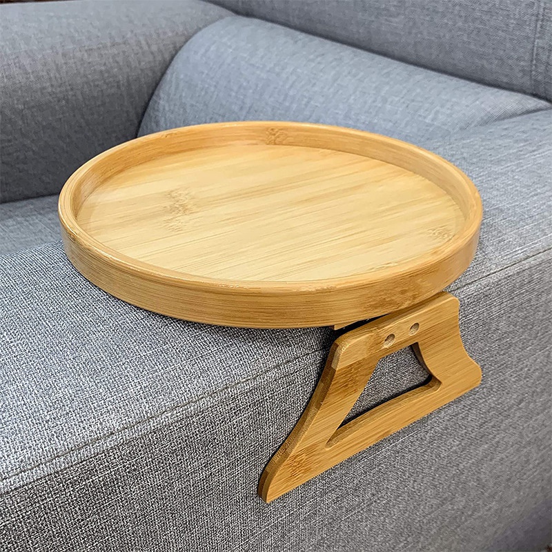 Woodworking Tv - Sofa-Tablett, Tisch, Sofa-Armlehne, Clip-On-Tablett, Sofa-Tablett aus