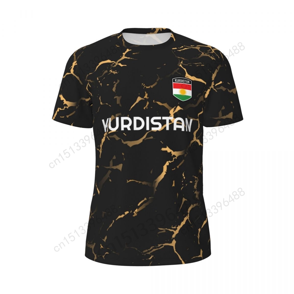 Woodworking Brand - Kurdistan Flagge 3D Gedruckt T Shirt