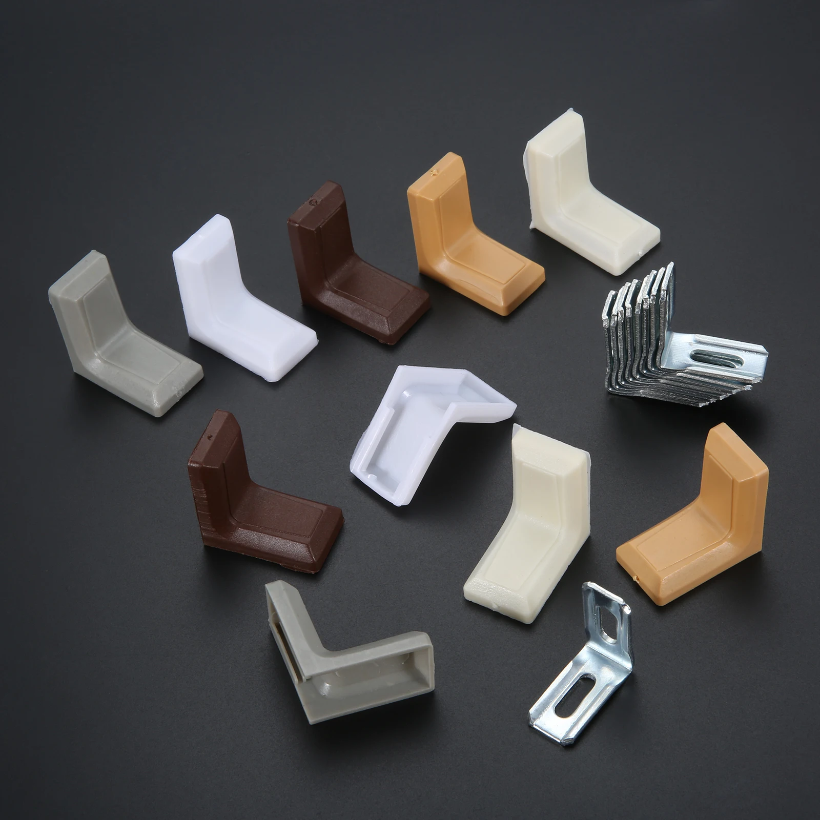 Woodworking Joints - 20 Stück 90 Grad L-förmige Eckwinkel
