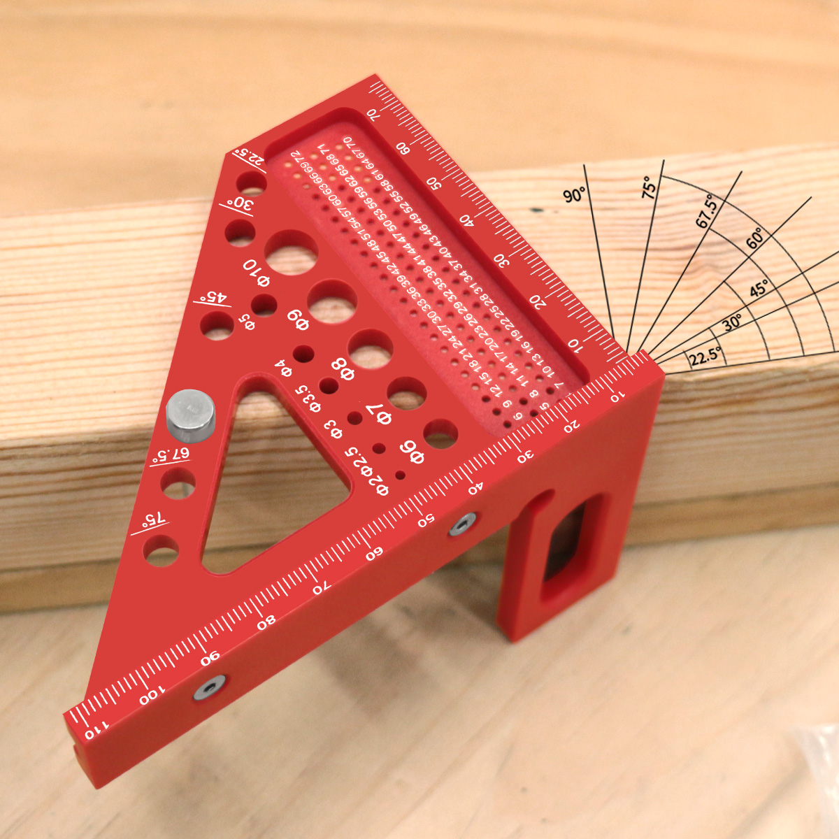 3D-Multiwinkel-Messlineal, met – Woodworking For Engineers Bewertung und Preis