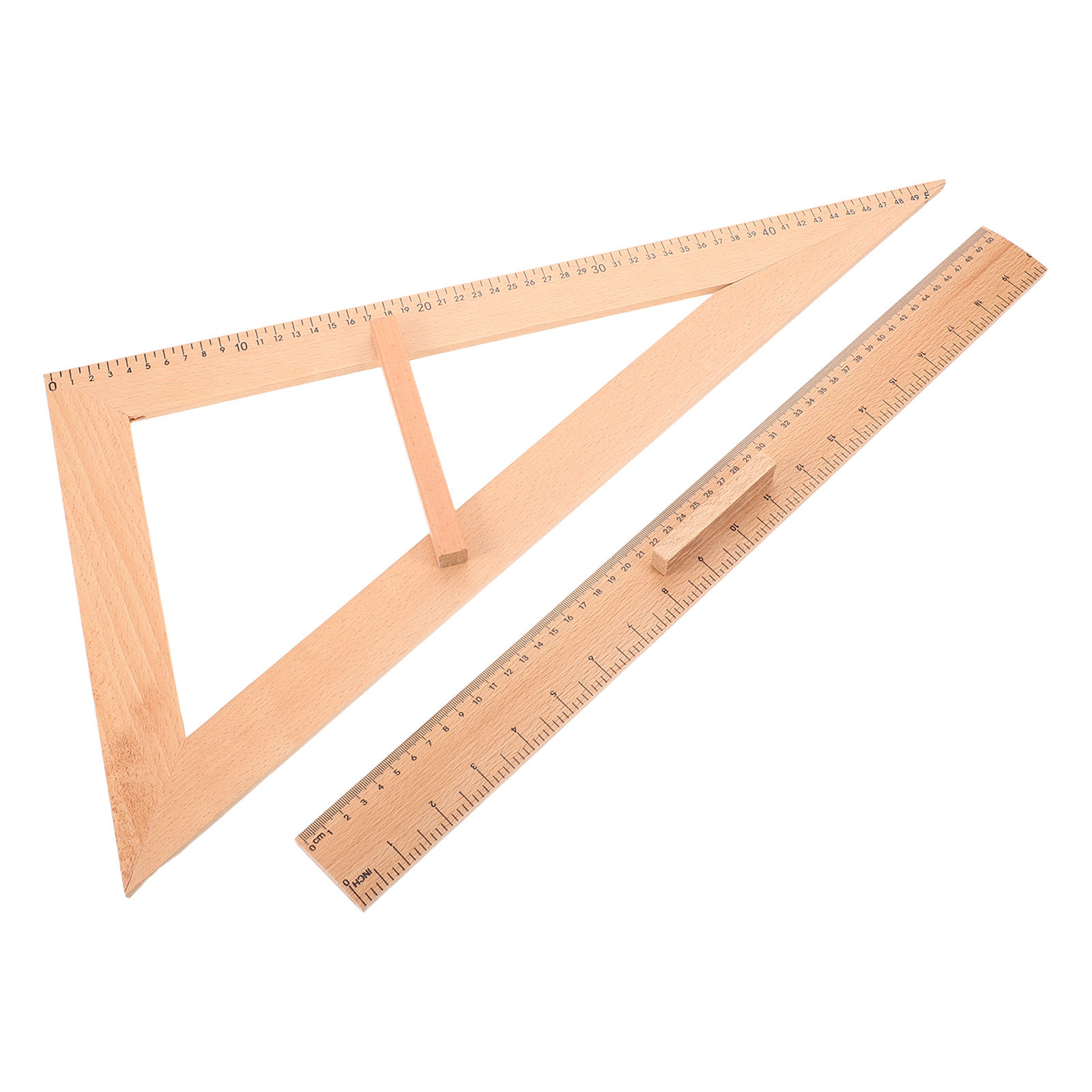 2 Stück dreieckiges Messlineal – Woodworking Teacher Bewertung und Preis