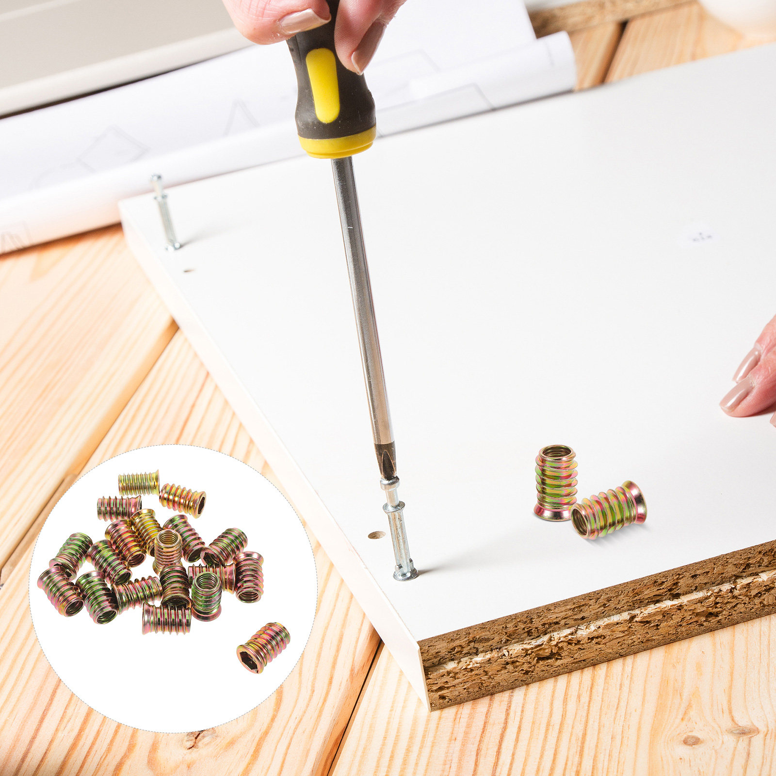 50 Stück Möbel-Verbindungsmutt – Woodworking Outdoor Furniture Bewertung und Preis