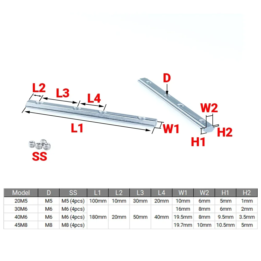 4 Stück V-Slot T-Slot Joiner 1 – Woodworking Joints Bewertung und Preis