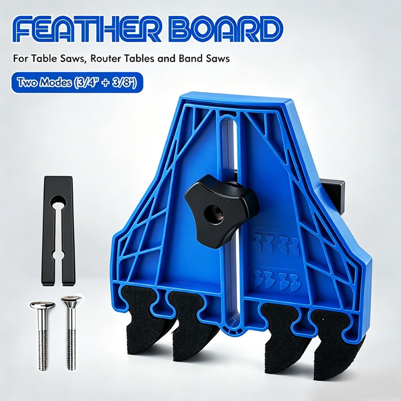Dual-Slot-Federbrett 3/4 Zoll  – Woodworking Kickback Bewertung und Preis