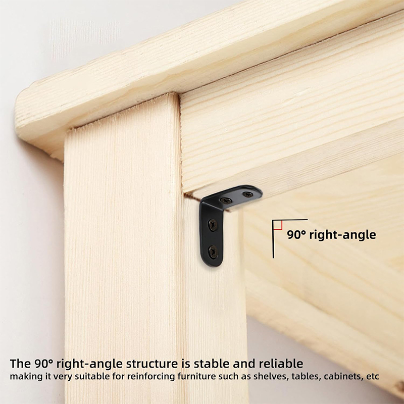 6–20 Stück schwarze Eckstrebe  – Woodworking Joints Bewertung und Preis