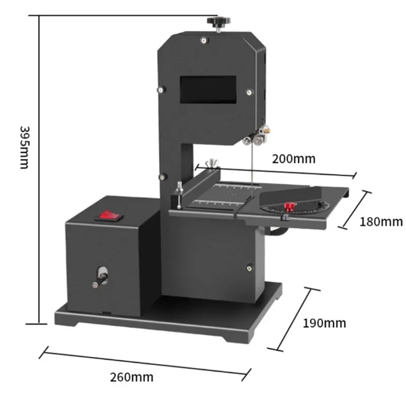 800W 1750RPM Holzbearbeitungs- – Woodworking Bandsaw Bewertung und Preis