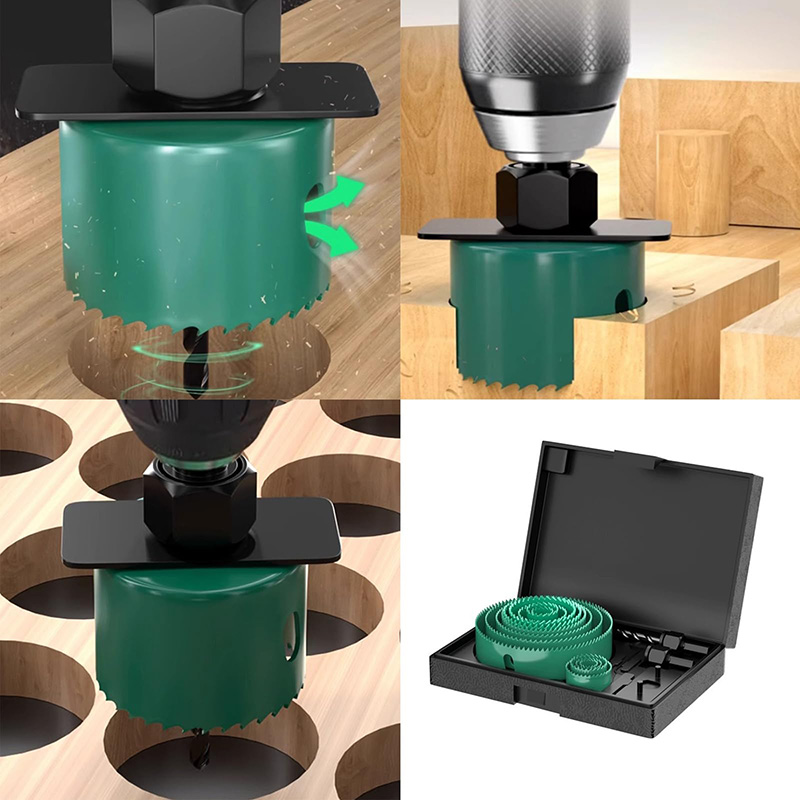 19/8/5-teiliges Lochsägen-Set  – Woodworking Rasp Bewertung und Preis