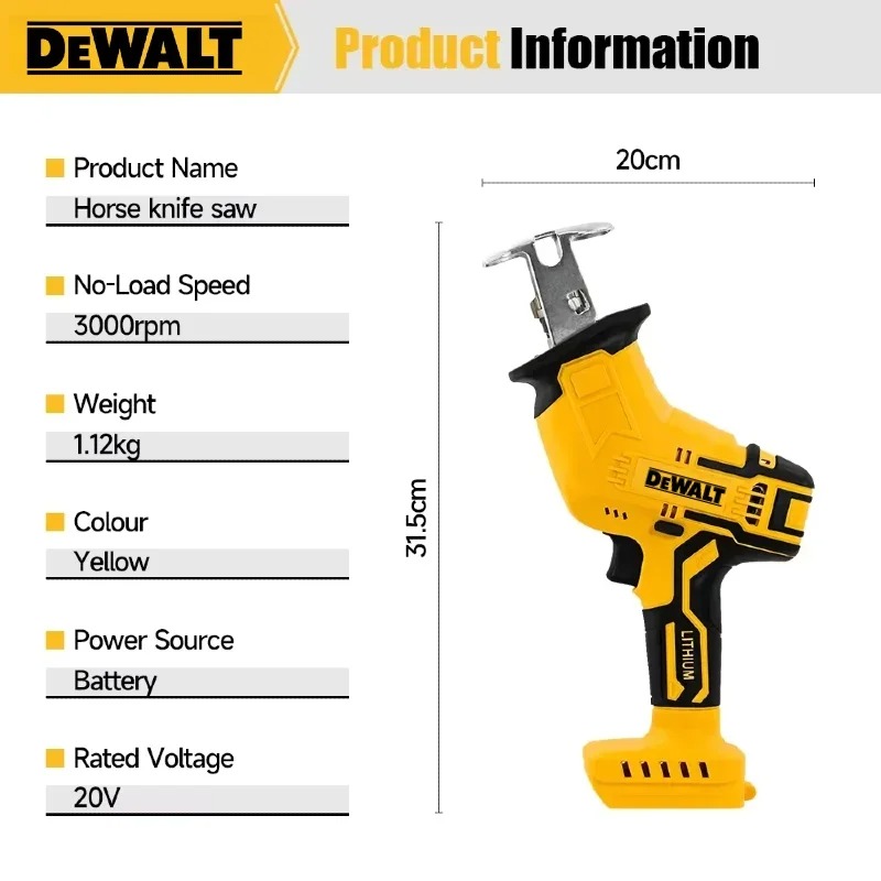 Dewalt Elektrische Säge 2800 U – Woodworking Rasp Bewertung und Preis