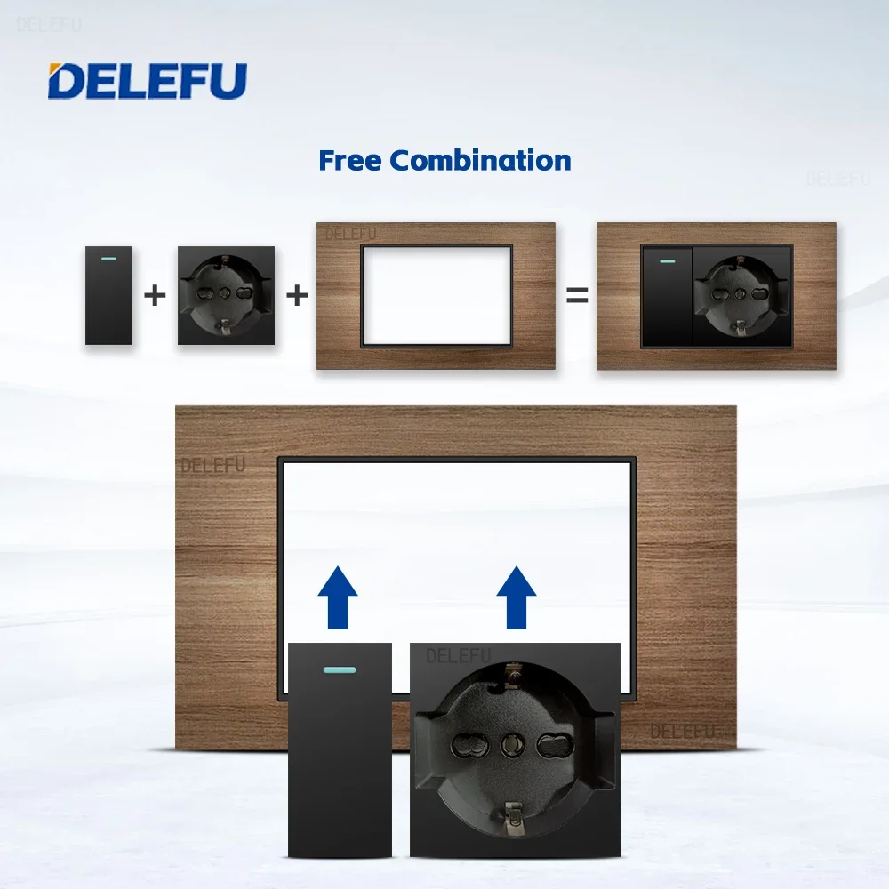 DELEFU Aluminium-Holz Schwarz  – Woodworking Tv Bewertung und Preis