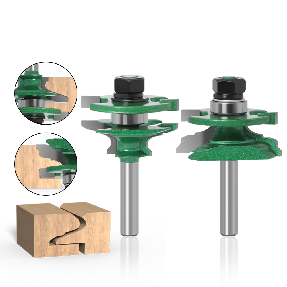 2-teiliges Holzrahmen-Fräser-S – Woodworking Joints Bewertung und Preis