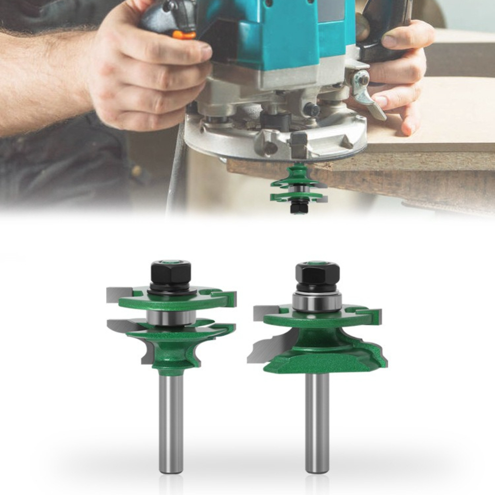 2-teiliges Holzrahmen-Fräser-S – Woodworking Joints Bewertung und Preis