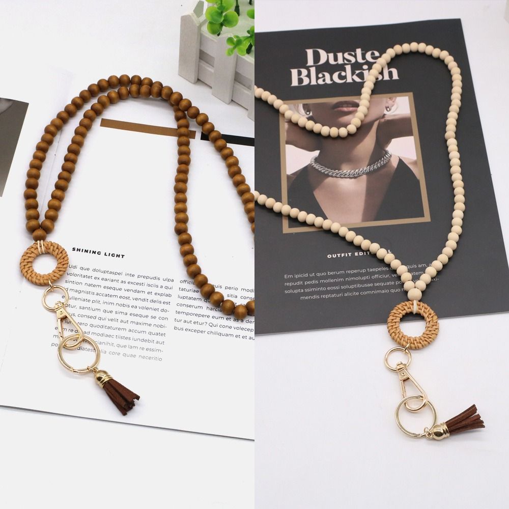 Neue Rattan Holz Perle Lanyard – Woodworking Teacher Bewertung und Preis