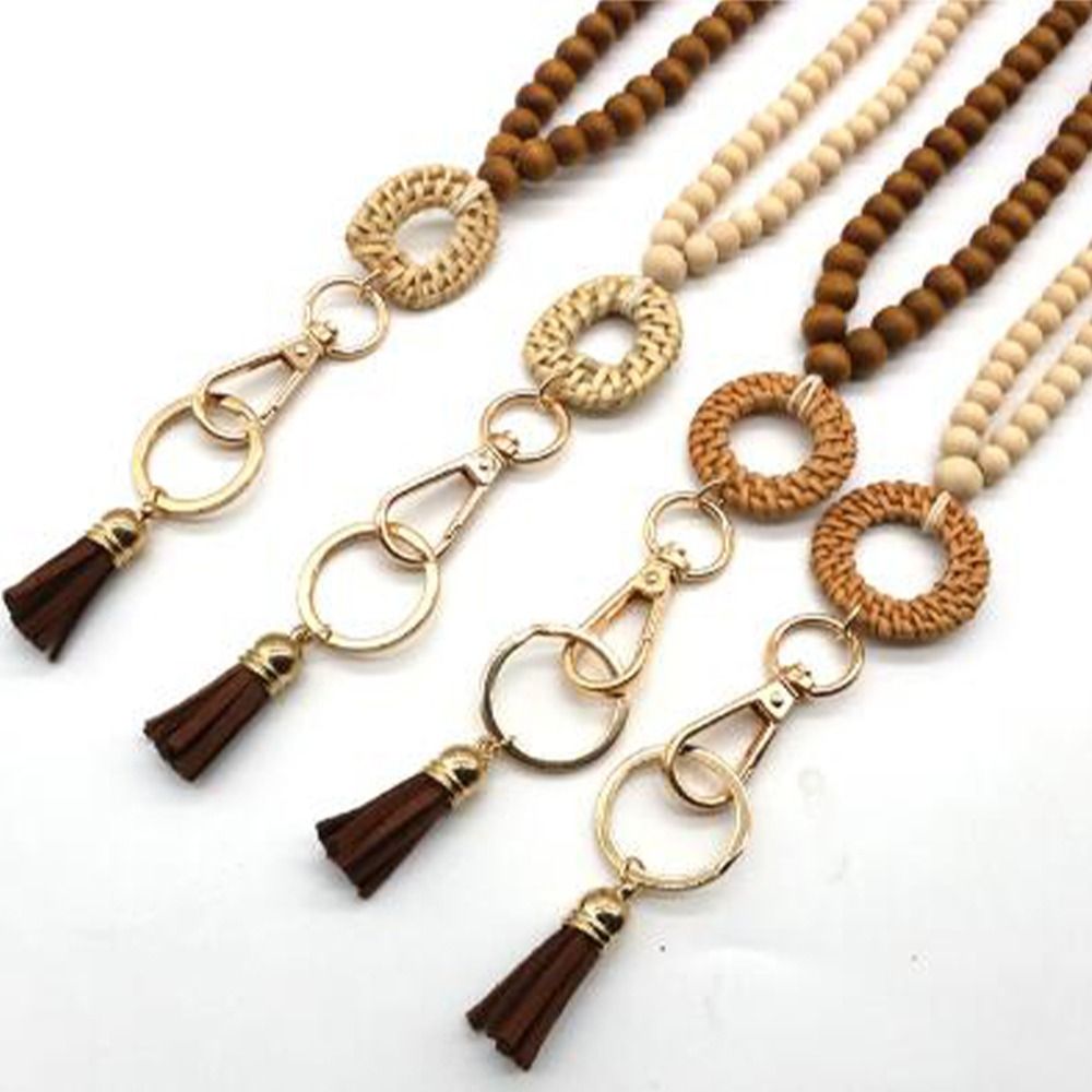 Neue Rattan Holz Perle Lanyard – Woodworking Teacher Bewertung und Preis