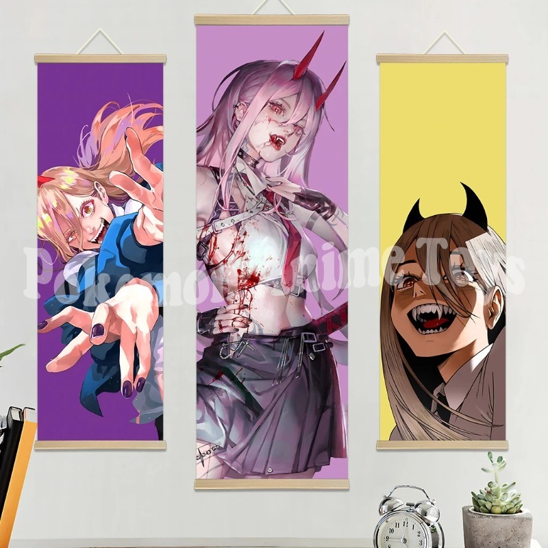 Chainsaw Man Anime-Poster mit  – Woodworking Tv Bewertung und Preis