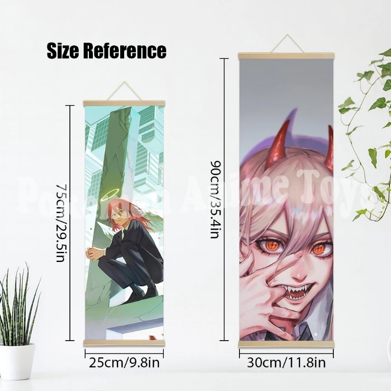 Chainsaw Man Anime-Poster mit  – Woodworking Tv Bewertung und Preis