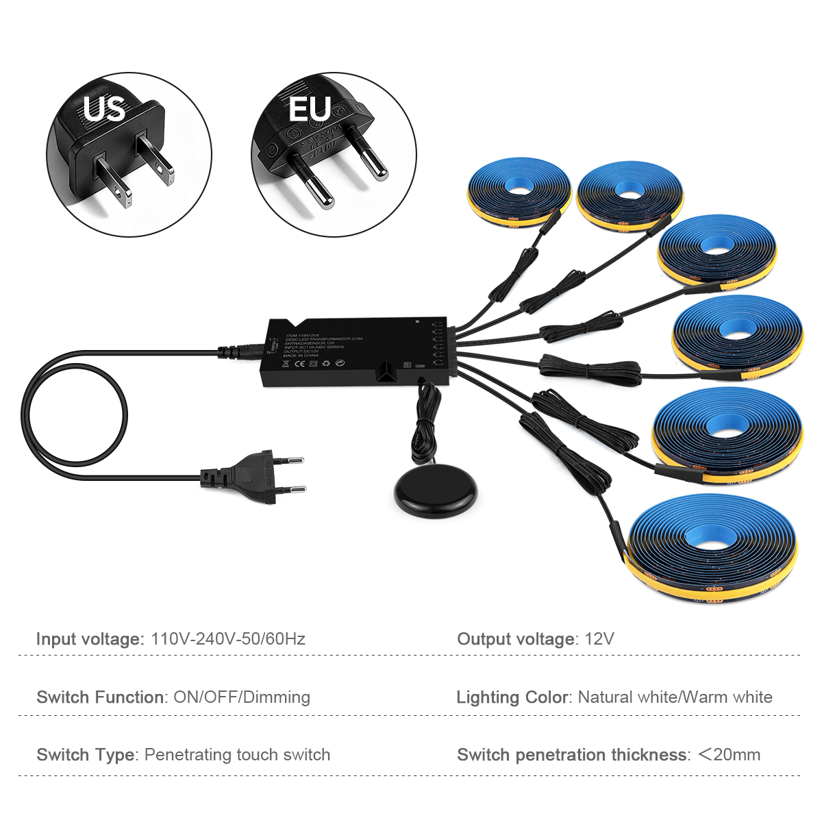 Touch Dimmbare Schwarz PCB LED – Woodworking Tv Bewertung und Preis