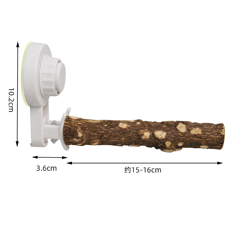 Papageienständer mit Saugnapf, – Woodworking Joints Bewertung und Preis
