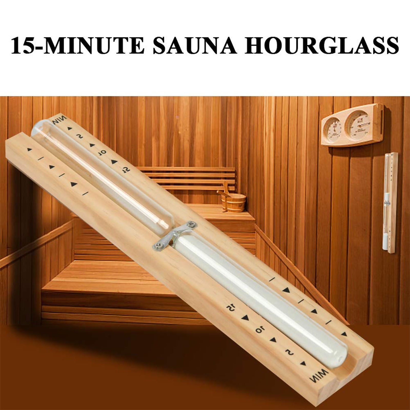 Holz-Sanduhr-Timer, Sauna-Akti – Woodworking Teacher Bewertung und Preis